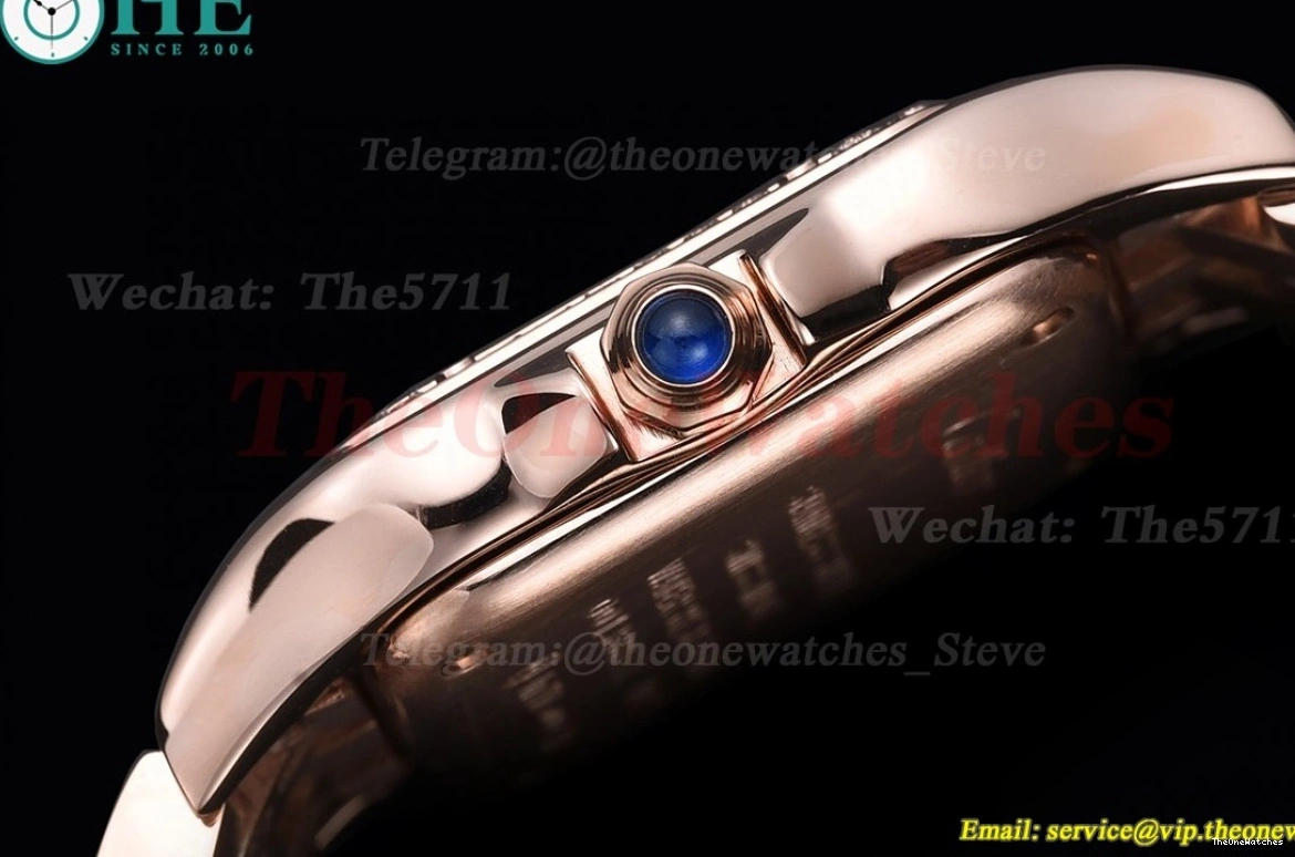 8848F RG Ladies Secrete 22mm Dial White RG Swiss Dia Qtz Panthere De 0423